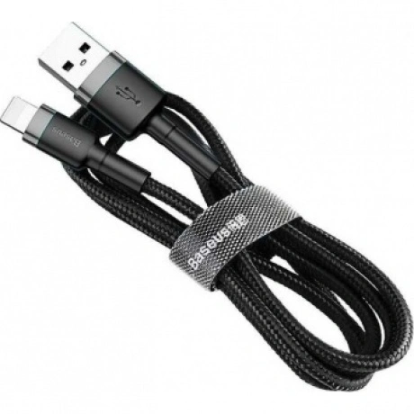 Кабель Baseus USB-Lighting 2m Black CALKLF-C19