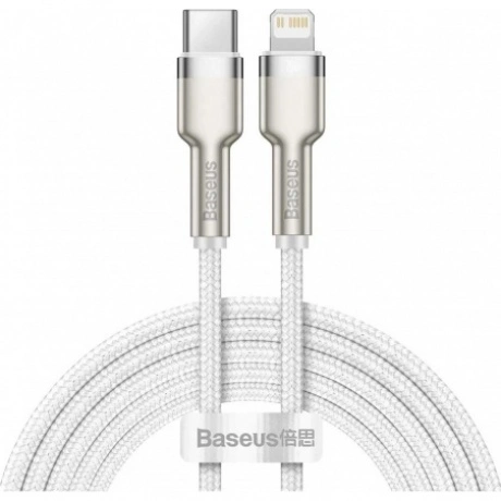 Кабель Baseus Cafule Series Type-C - Lightning PD 20W 2m White C...