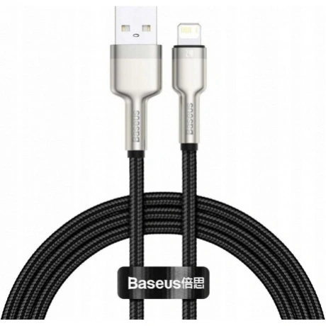Кабель Baseus Cafule Series USB - Lightning 2.4A 2m Black CALJK-...