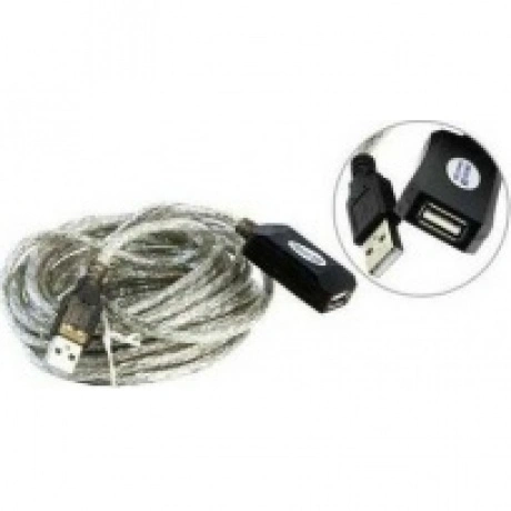Кабель-адаптер USB2.0-repeater, удлинительный активный  Am-->Af ...