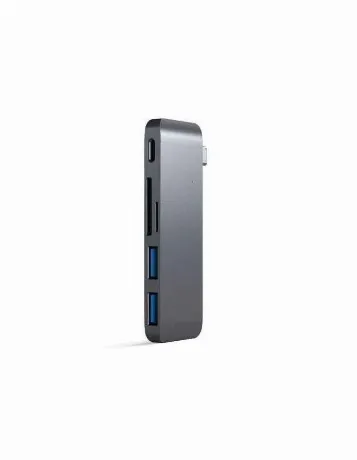 USB-хаб Satechi Type-C USB 3.0 Passthrough Hub для Macbook 12 се...