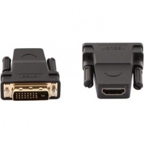 Адаптер UGREEN 20124 DVI 24+1 Male to HDMI Female черный