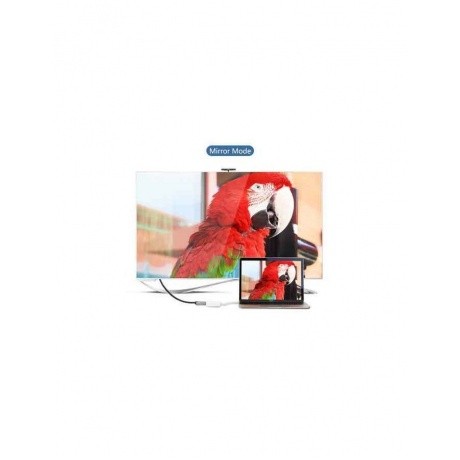 Адаптер UGREEN 40273 USB-C to HDMI Adapter белый - фото 7