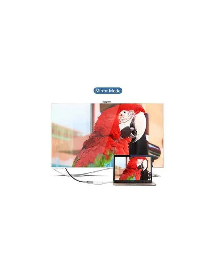 Адаптер UGREEN 40273 USB-C to HDMI Adapter белый - фото 7