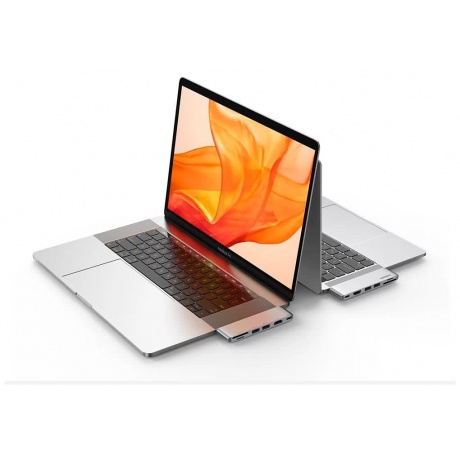 Адаптер UGREEN CM380 (80856) USB-C Multifunction Adapter серый - фото 2