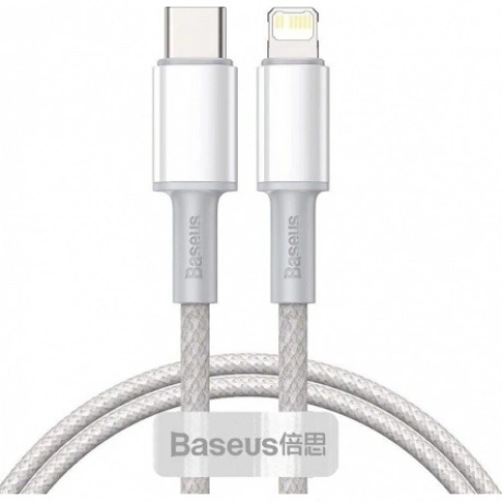 Кабель Baseus High Density Braided USB Type-C - Lightning 20W 1m...