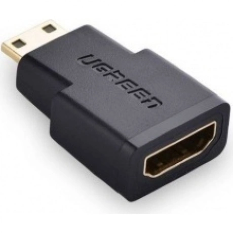 Адаптер UGREEN (20101) Mini HDMI Male to HDMI Female Adapter чер...