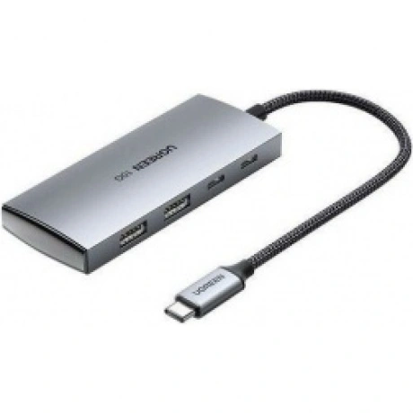 Адаптер UGREEN CM480 (30758) USB-C to 2 USB 3.1+2USB-C Adapter 1...