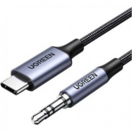 Кабель UGREEN CM450 (20192) USB-C Male to 3.5mm Male Audio Cable...