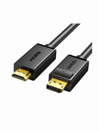 Кабель UGREEN DP101 (10203) DP Male to HDMI Male Cable. 3м. черн...