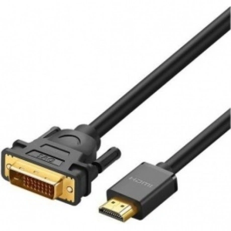 Кабель UGREEN HD106 (10136) HDMI Male To DVI(24+1) Round Cable. ...