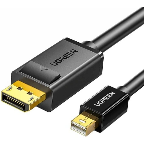 Кабель UGREEN MD105 (10477)  Mini DP to DP Cable. 1,5 м. черный