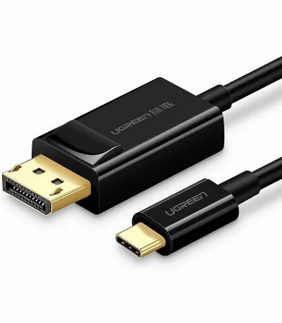 Кабель UGREEN MM139 (50994) USB Type C to DP Cable. 1,5 м. черны...