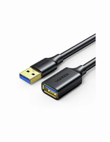 Кабель UGREEN US129 (30127) USB 3.0 Extension Male Cable. 3м. че...