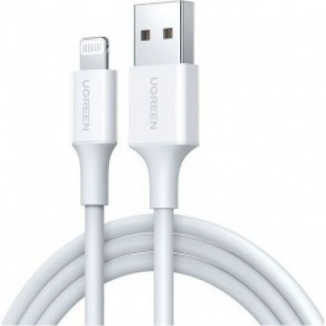 Кабель UGREEN US155 (20730) USB-A Male to Lightning Male Cable N...