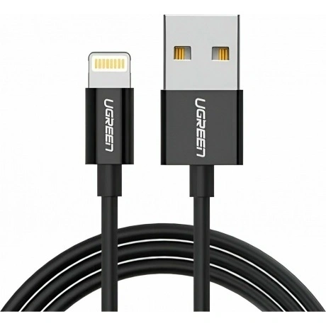 Кабель UGREEN US155 (80822) USB-A Male to Lightning Male Cable N...