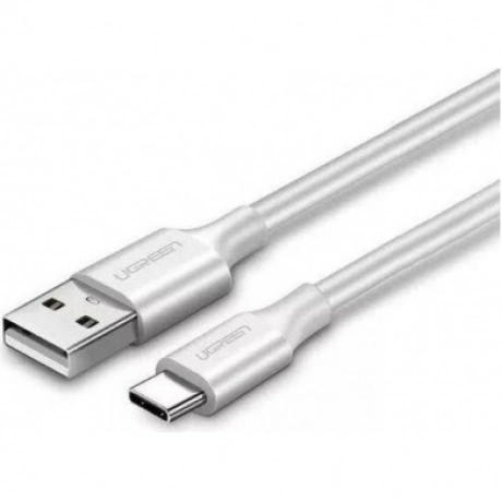 Кабель UGREEN US287 (60122) USB-A 2.0 to USB-C Cable Nickel Plat...
