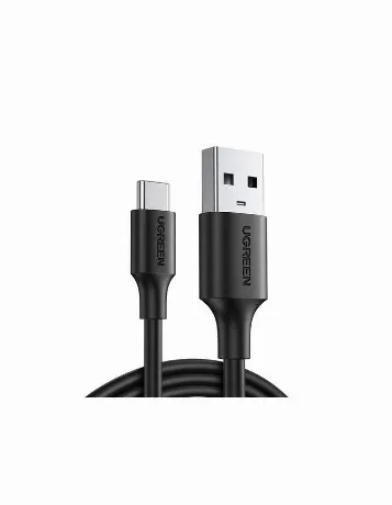 Кабель UGREEN US287 (60826) USB-A 2.0 to USB-C Cable Nickel Plat...