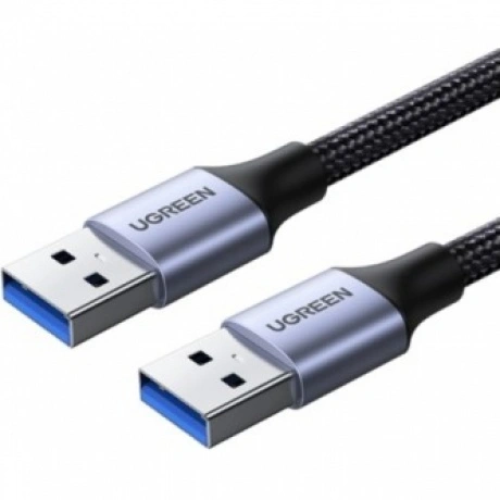 Кабель UGREEN US373 (80790) USB-A Male to USB-A Male USB 3.0 Alu...