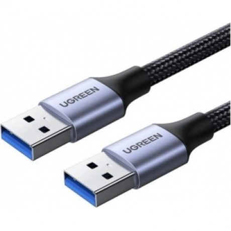 Кабель UGREEN US373 (80791) USB-A Male to USB-A Male USB 3.0 Alu...