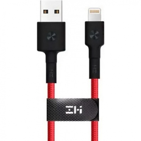 Кабель ZMI AL805 Lightning MFi AL805 red (1м) (ZMKAL805CNRD) - фото 1