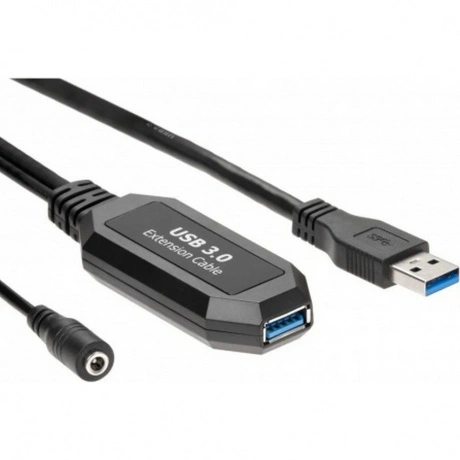 Кабель VCOM USB2.0-repeater, удлинительный активный <Am-->Af> 15...
