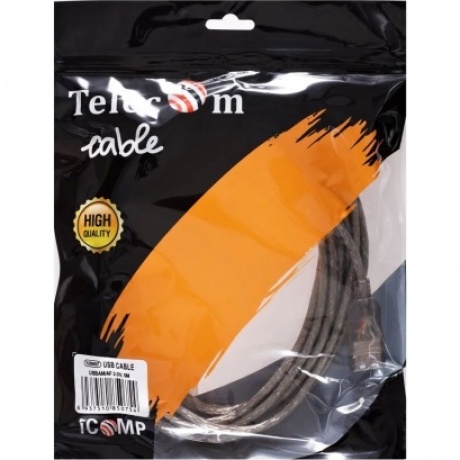 Кабель Telecom USB2.0 AM/AF 5m (VUS6956T-5M) - фото 2