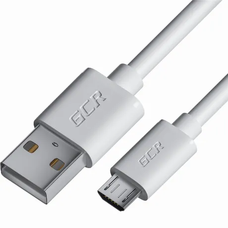 Кабель GreenConnect 0.5m MicroUSB, белый (GCR-53230)
