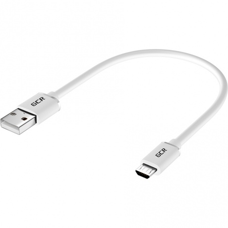 Кабель GreenConnect 0.5m MicroUSB, белый (GCR-53230) - фото 2