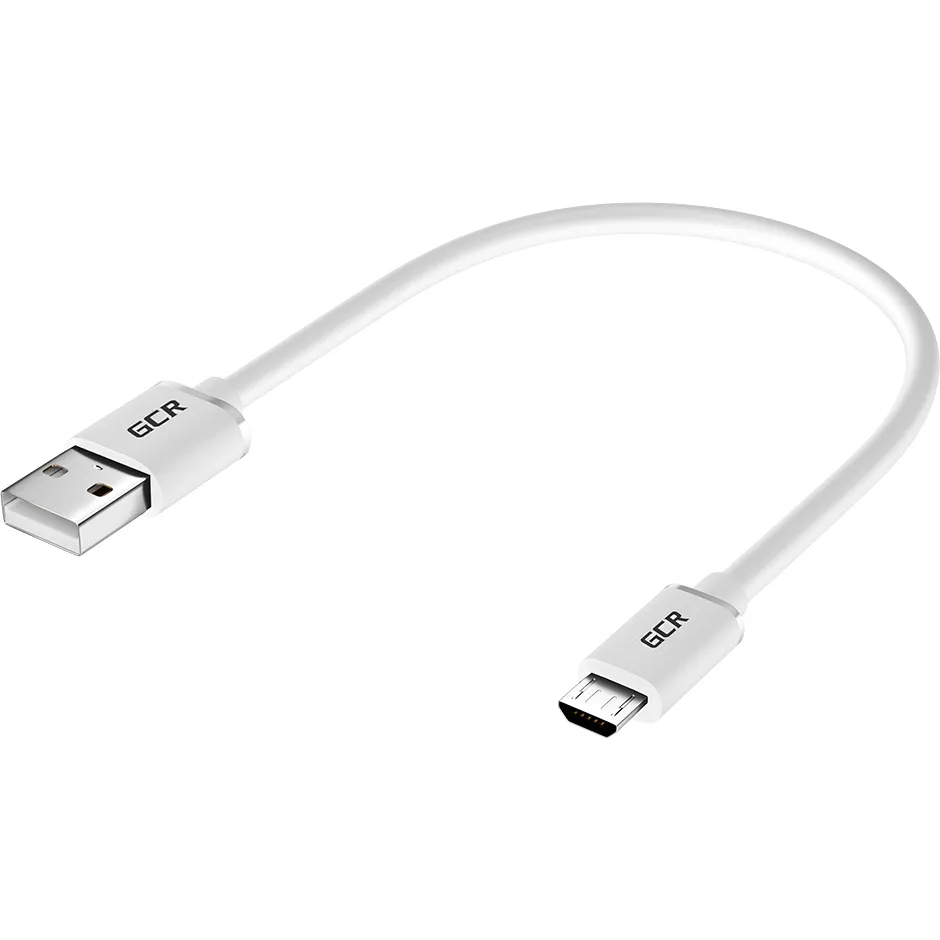 Кабель GreenConnect 0.5m MicroUSB, белый (GCR-53230) - фото 2