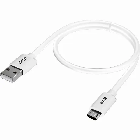 Кабель GreenConnect 1.0m MicroUSB, белый (GCR-53231)