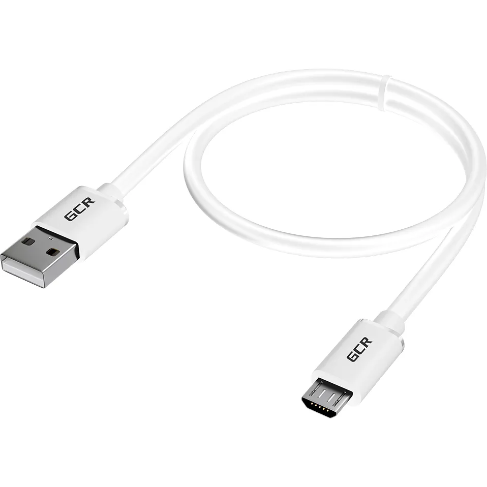 Кабель GreenConnect 1.0m MicroUSB, белый (GCR-53231) - фото 1