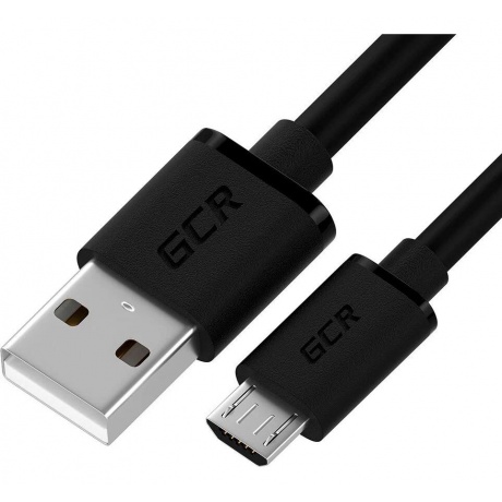 Кабель GreenConnect 1.0m MicroUSB, черный (GCR-53606) - фото 1