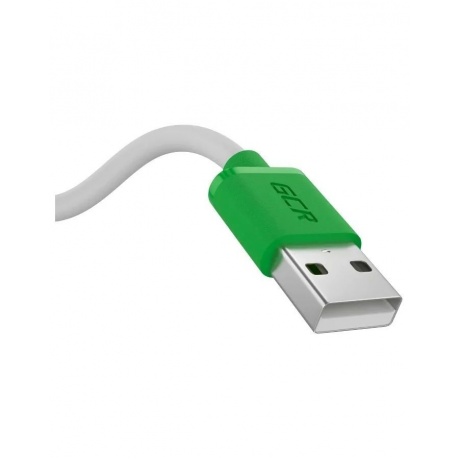 Кабель GreenConnect 0.3m MicroUSB, белый TPE (GCR-53281) - фото 2