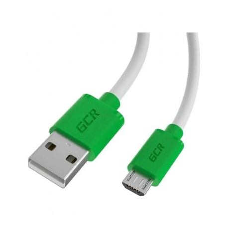 Кабель GreenConnect 0.3m MicroUSB, белый TPE (GCR-53281) - фото 4