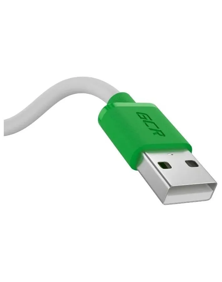 Кабель GreenConnect 0.15m MicroUSB, белый TPE (GCR-53285) - фото 2