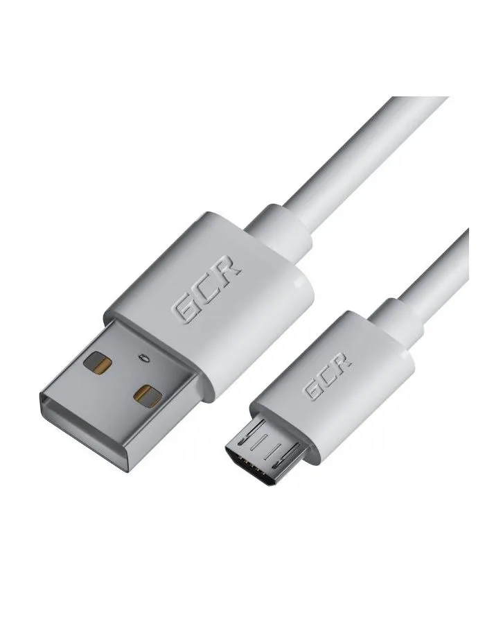 Кабель GreenConnect 1.5m MicroUSB, белый (GCR-53232)