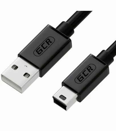 Кабель Greenconnect 0.3m USB 2.0, AM/mini 5P, черный (GCR-UM2M5P...