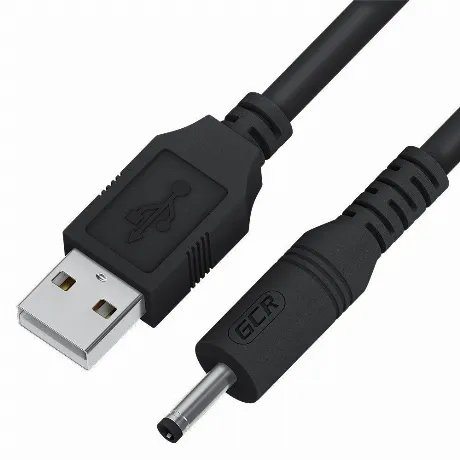 Кабель GreenConnect 1.0m USB AM / DC 3.5х1.35 mm, M/F (GCR-53522...
