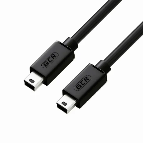Кабель Greenconnect 0.2m USB 2.0, MiniUSB, черный (GCR-50817)