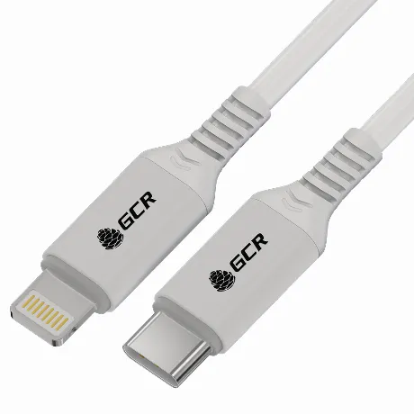Кабель GreenConnect PREMIUM 0.25m TypeC/Lightning MFI POWER DELI...