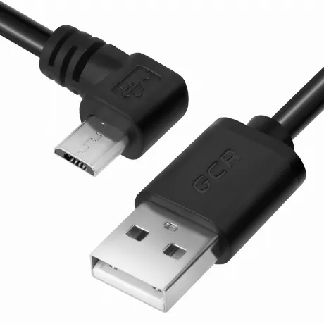 Кабель Greenconnect 0.15m USB 2.0, AM/microB 5pin, черный (GCR-U...