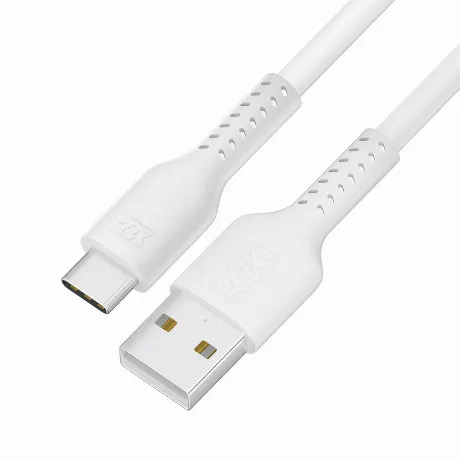 Кабель 4PH 1.0m TypeC, QC, белый (4PH-R90121)