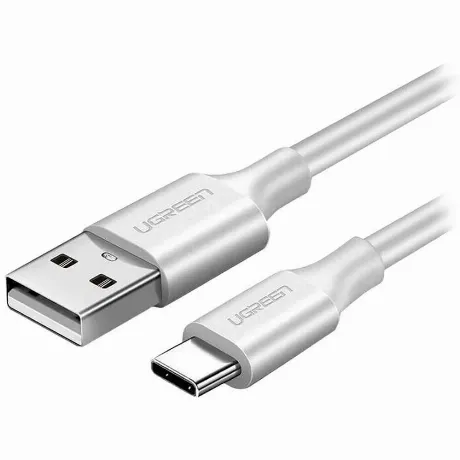 Кабель UGREEN USB A Male - USB C Male, 3A, 0.5м, резиновое покры...