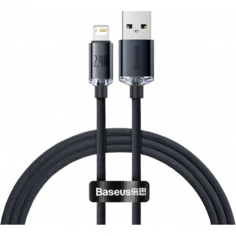 Кабель Baseus Crystal Shine 2m Black (CAJY000101)