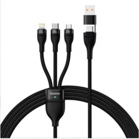 Кабель Baseus Flash Series II 1.2m Black (CASS030101)