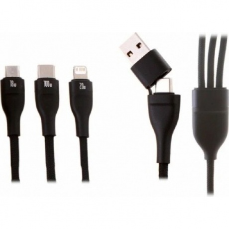 Кабель Baseus Flash Series II 1.2m Black (CASS030101) - фото 5