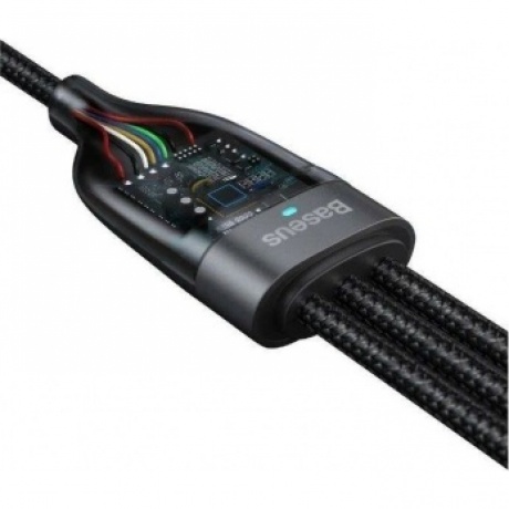 Кабель Baseus Flash Series II 1.5m Black (CASS030201) - фото 5