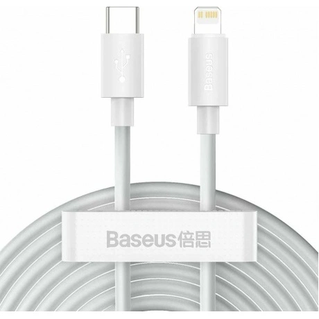 Кабель Baseus Simple Wisdom White (TZCATLZJ-02)