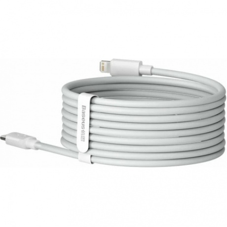 Кабель Baseus Simple Wisdom White (TZCATLZJ-02) - фото 4